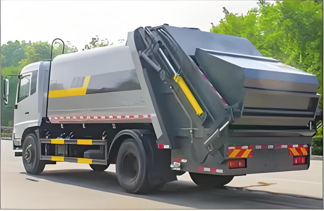rear loader garbage truck rear loader garbage truck suitable for the collection of garbage in urban centers and the transfer of garbage from landfills outside the center