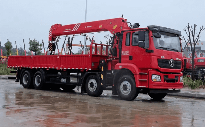Telescopic boom truck Straight boom truck