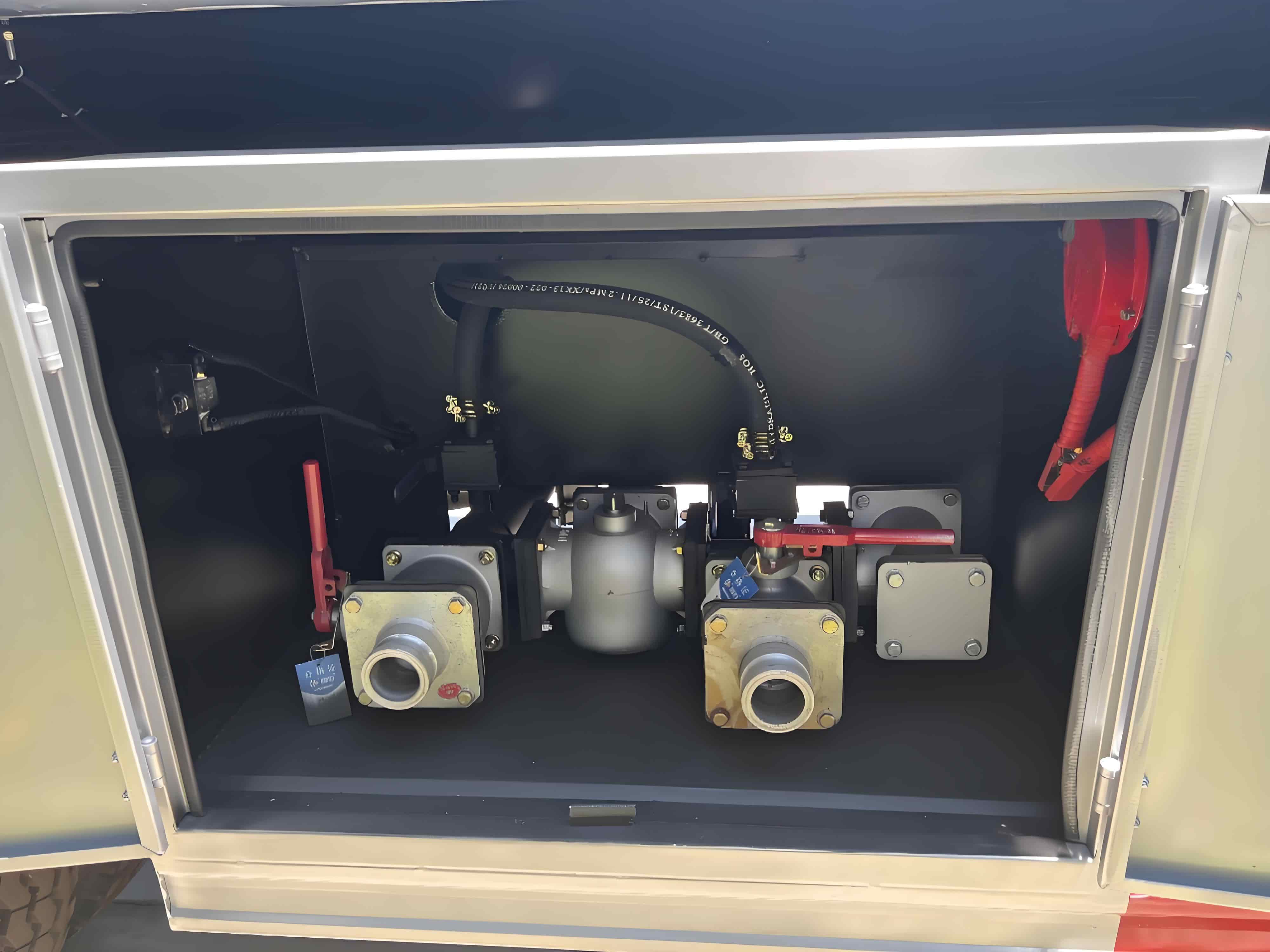 fuel tank truck joint valve