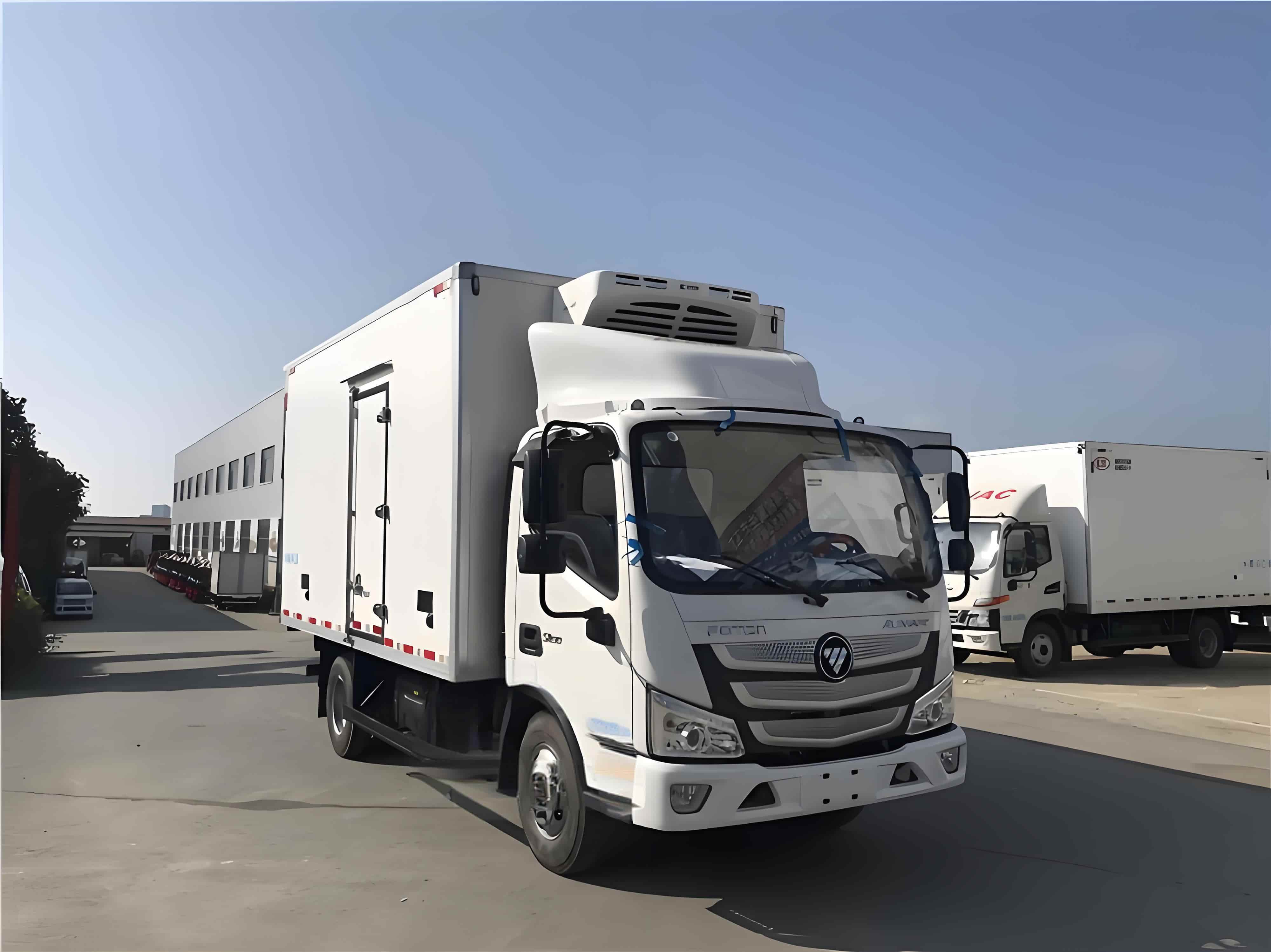 refrigerated truck refrigerator truck