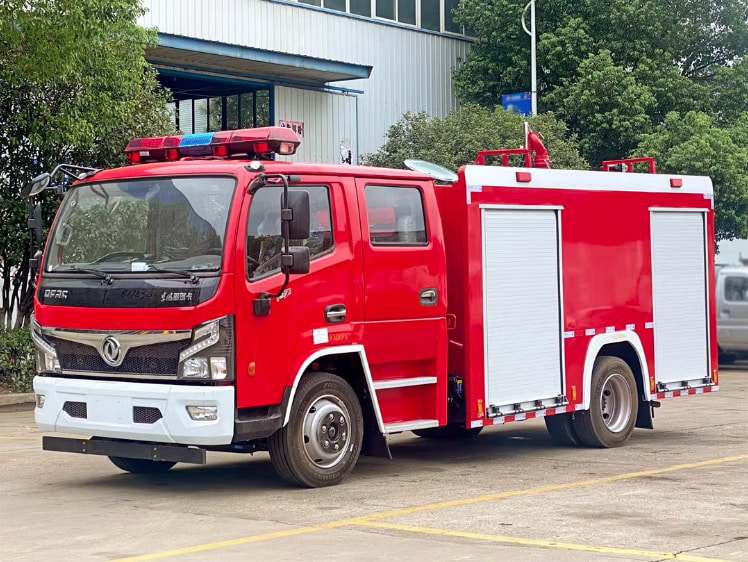 Water Fire Fighting Truck Dongfeng 4ton Water Fire Fighting Truck