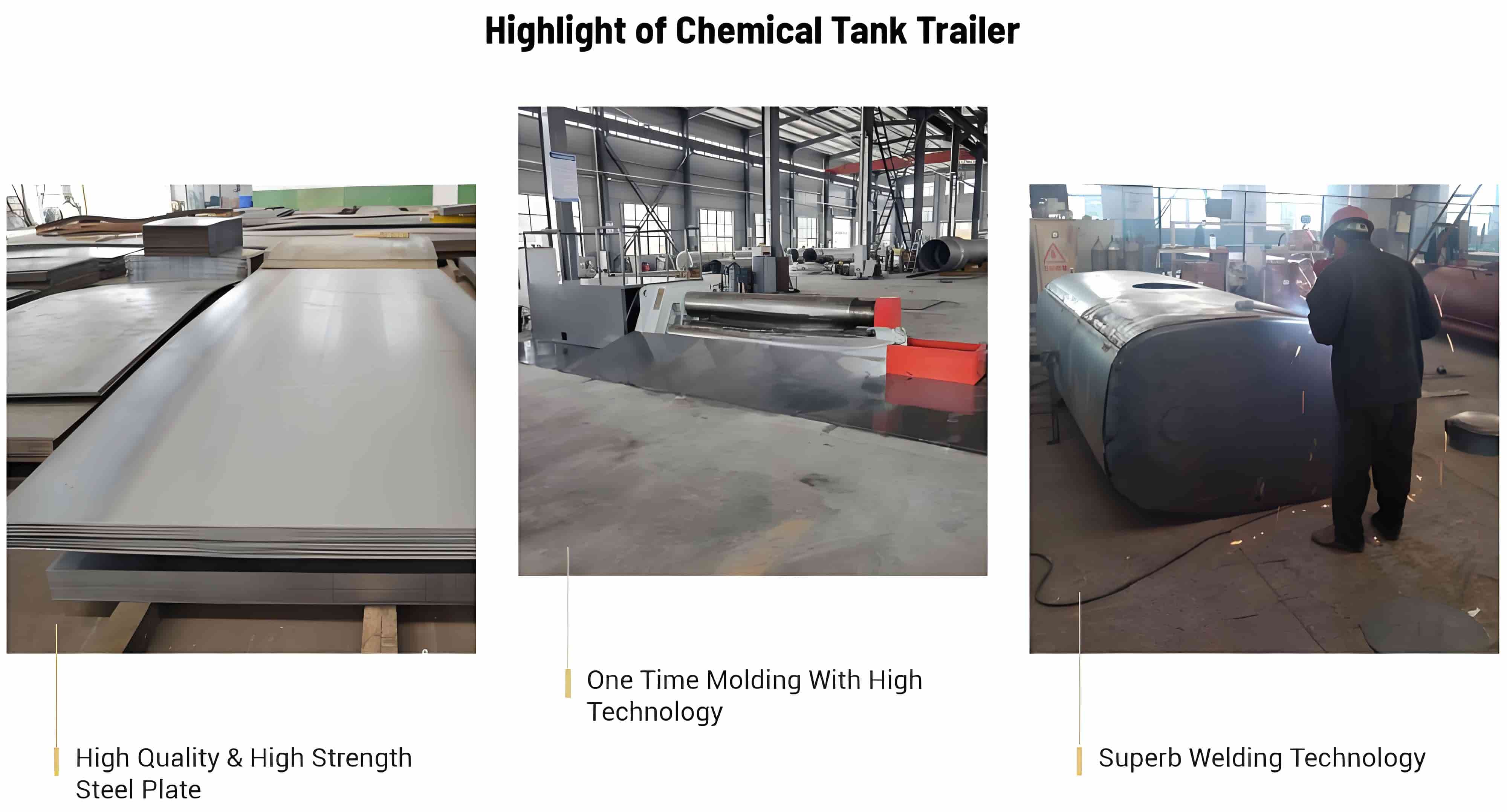 Hydrochloric Acid Chemical Tank Semi-trailer 28m³Hydrochloric Acid Chemical Tank Semi-trailer