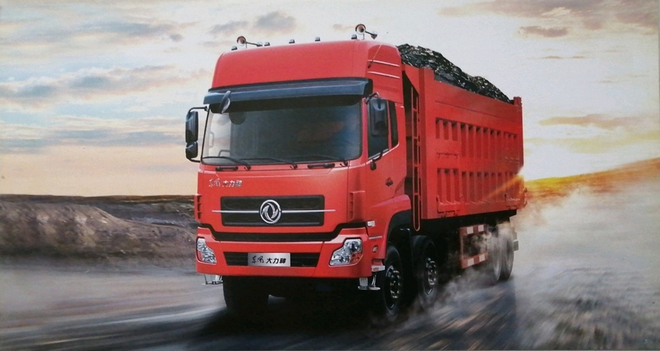 tipper truck 420 HP Loading Capacity 50Ton 8X4 Dongfeng Tipper Truck