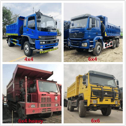 tipper truck 420 HP Loading Capacity 50Ton 8X4 Dongfeng Tipper Truck