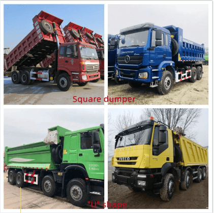 tipper truck 420 HP Loading Capacity 50Ton 8X4 Dongfeng Tipper Truck