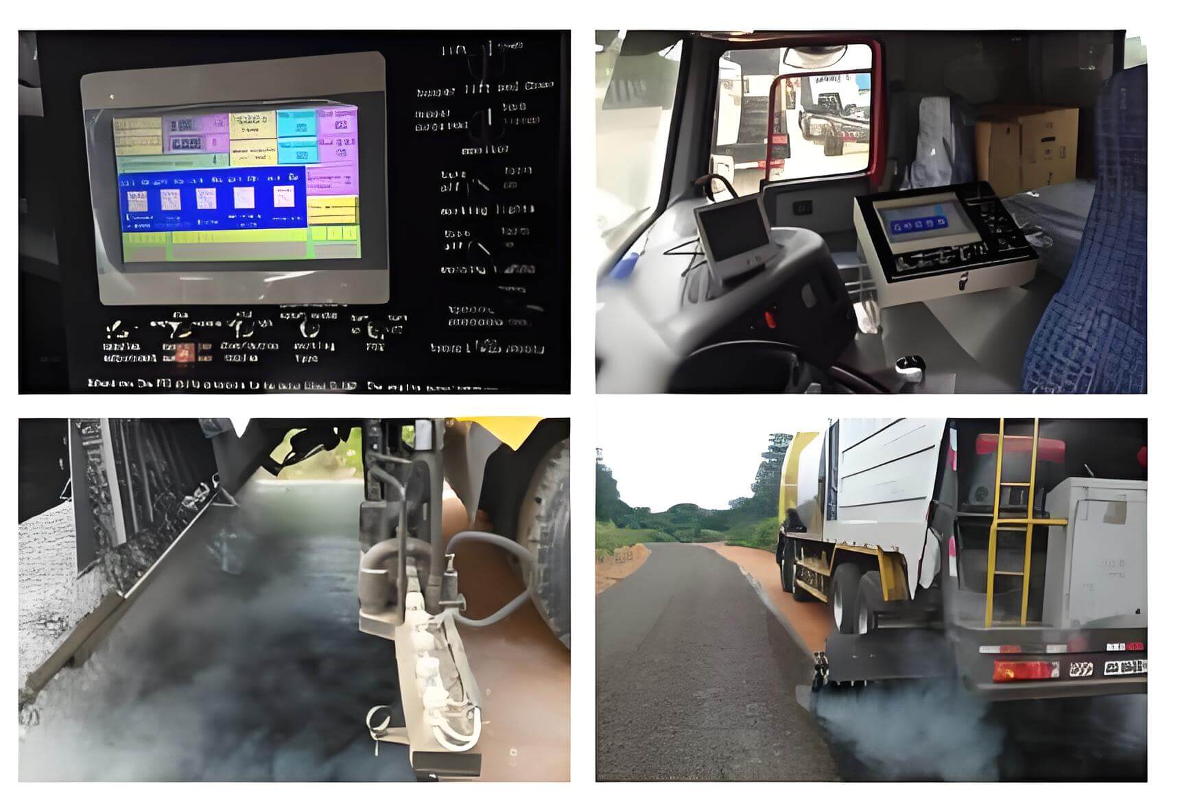 Alsphalt Synchronous Chip Seal Truck Shacman 7m³Alsphalt Tank and 12m³Stone Tank Alsphalt Synchronous Chip Seal Truck