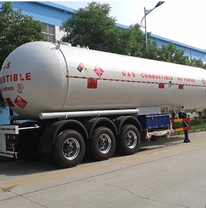 ASME LPG Tank Semi-trailer ASME 58m³Propane LPG Tank Semi-trailer
